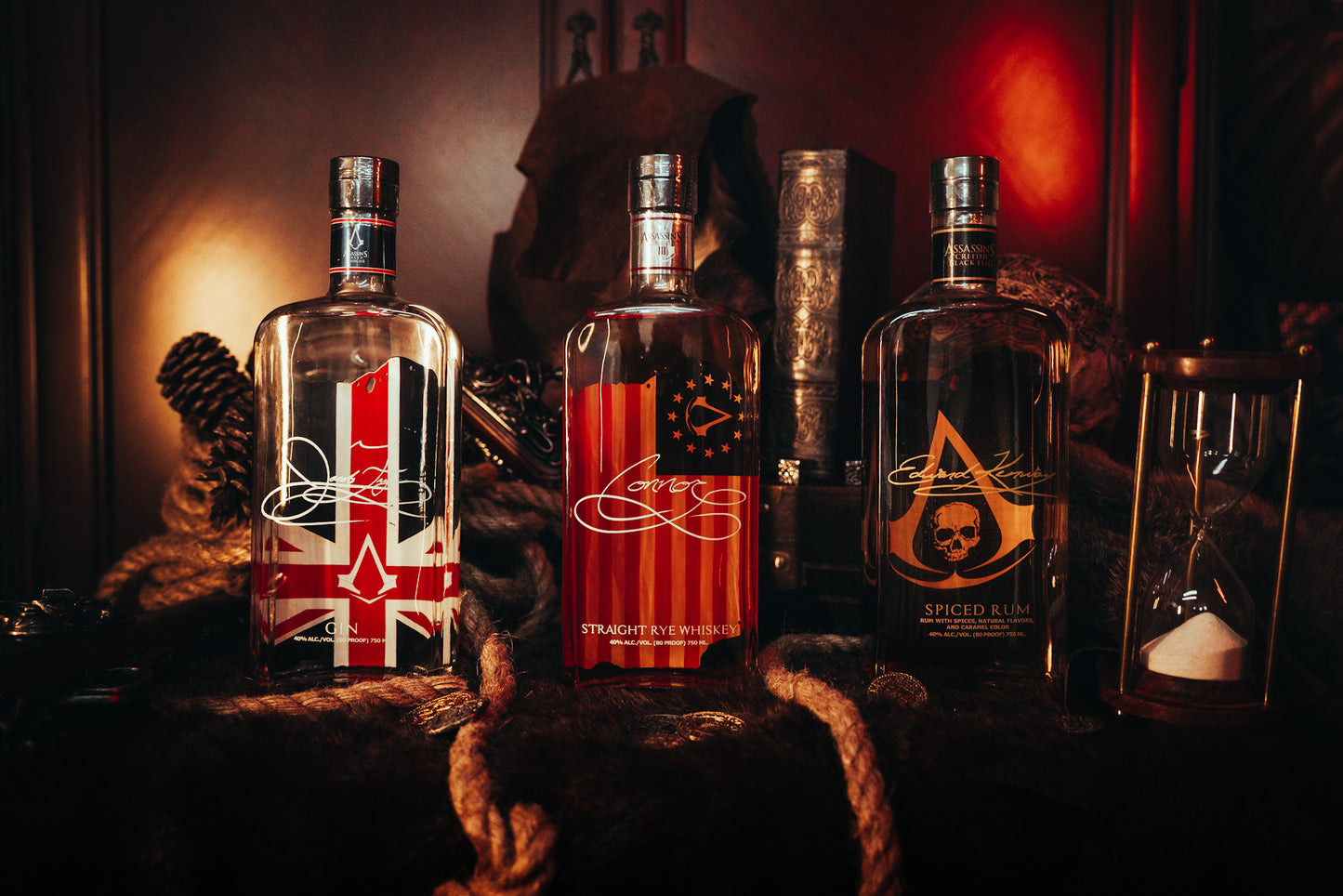 Antheum Spirits Flag Trio