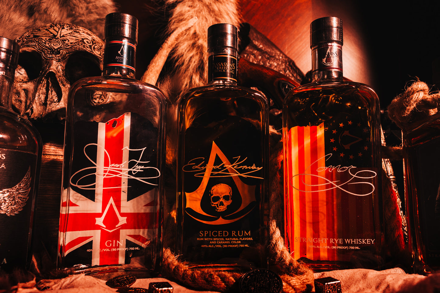 Antheum Spirits Flag Trio